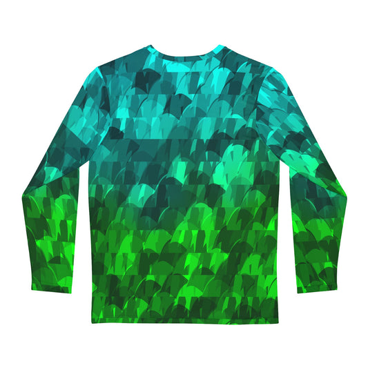 Abstract Bass Scales — Unisex Long Sleeve T-Shirt