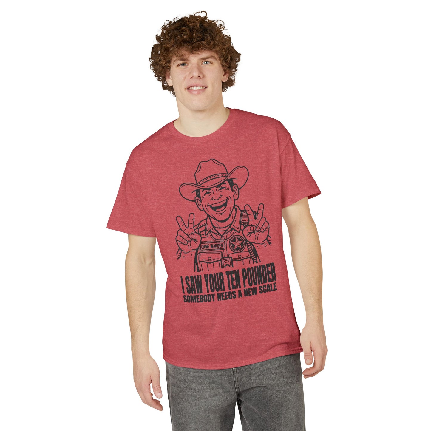 I Saw Your Ten Pounder — Unisex DryBlend® T-Shirt
