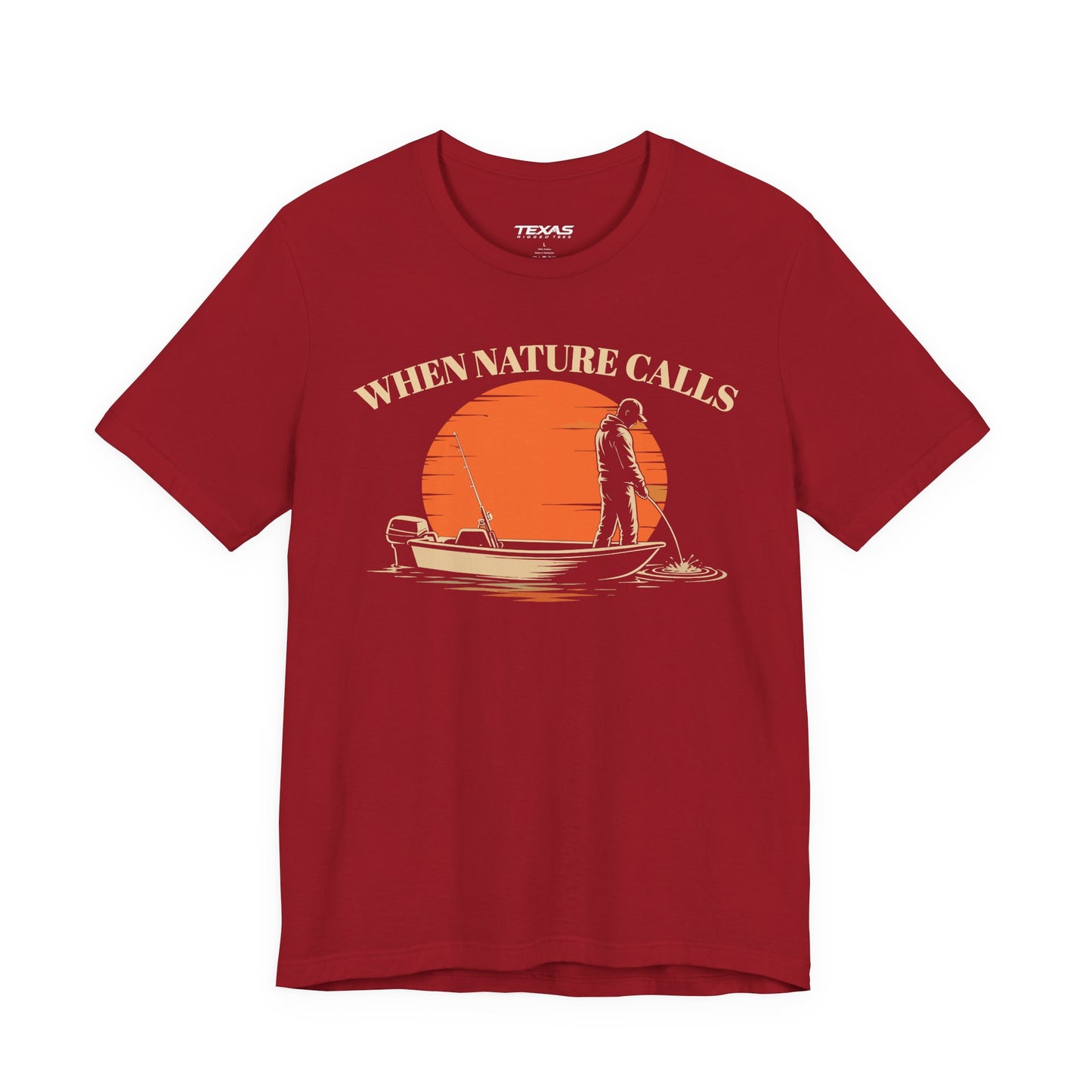 When Nature Calls — Unisex Cotton Tee