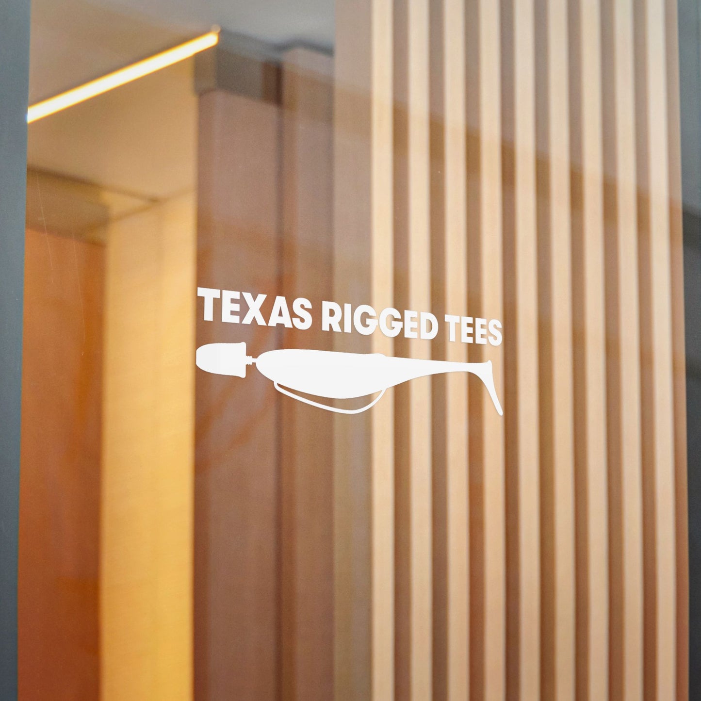 Texas Rigged Tees — Die-Cut Vinyl Decal