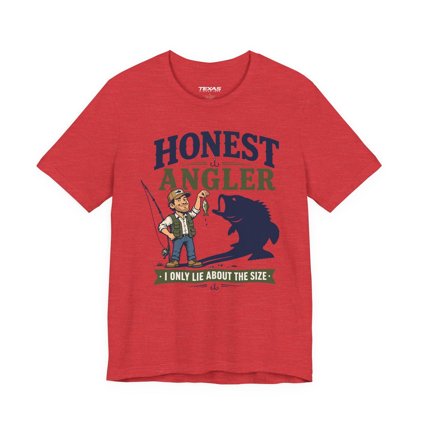 Honest Angler — Unisex Cotton Tee