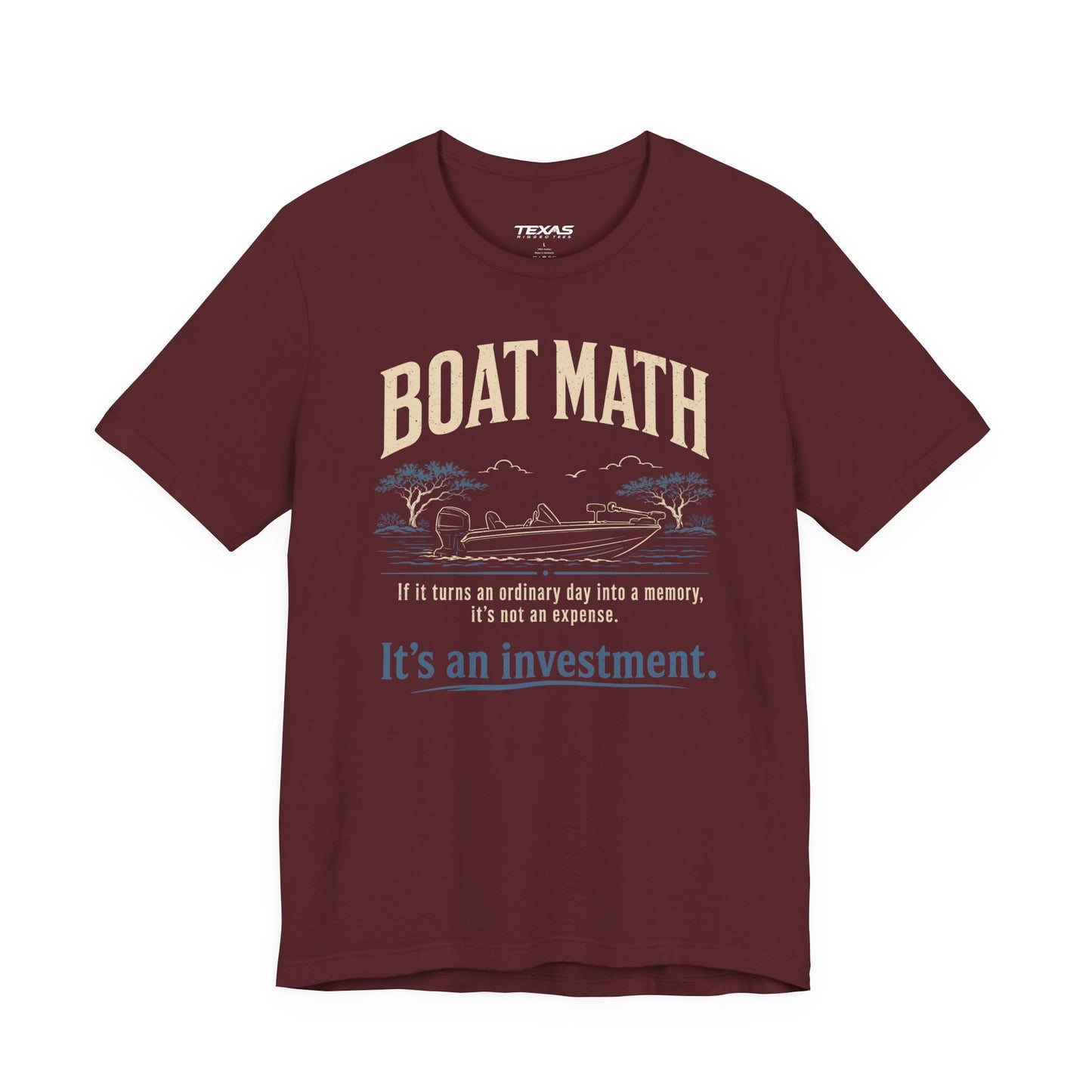 Boat Math — Unisex Cotton Tee