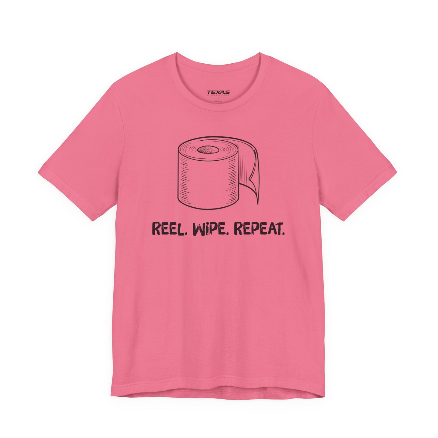 Reel. Wipe. Repeat. — Unisex Cotton Tee