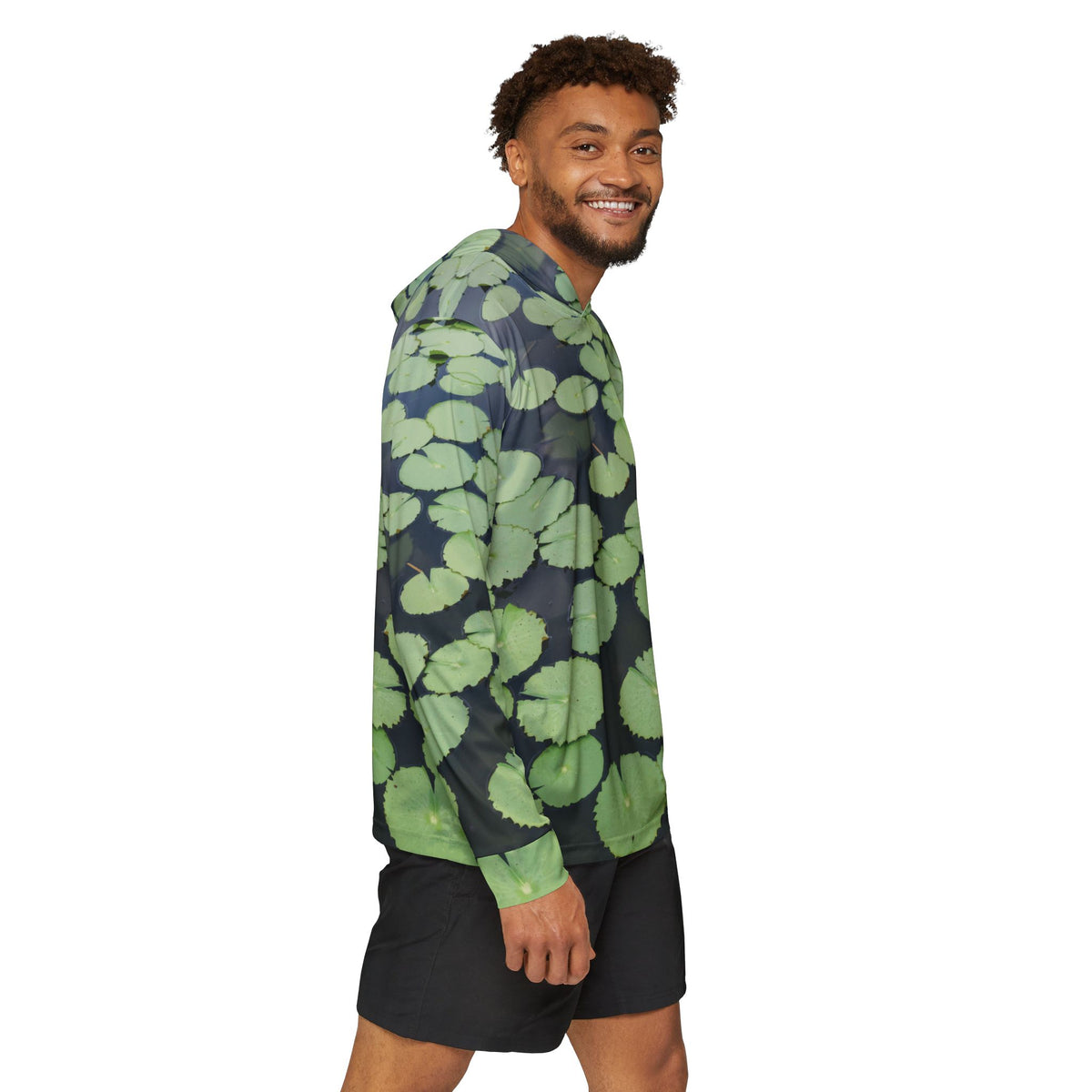 Lily Pads β Unisex Fishing Pullover Hoodie (SPF 50+)