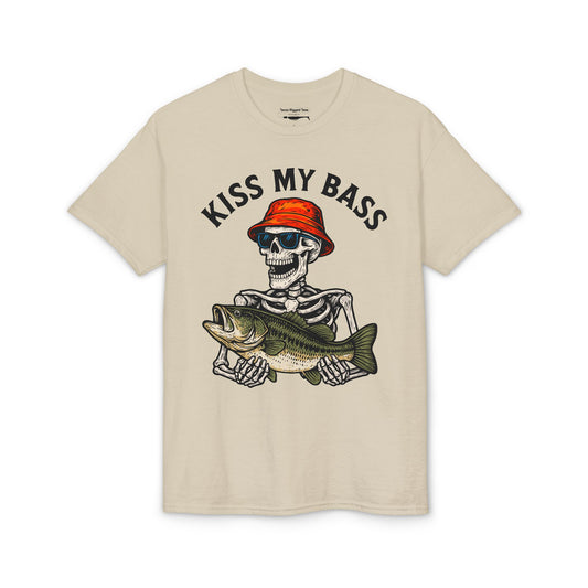 Kiss My Bass — Unisex DryBlend® T-Shirt