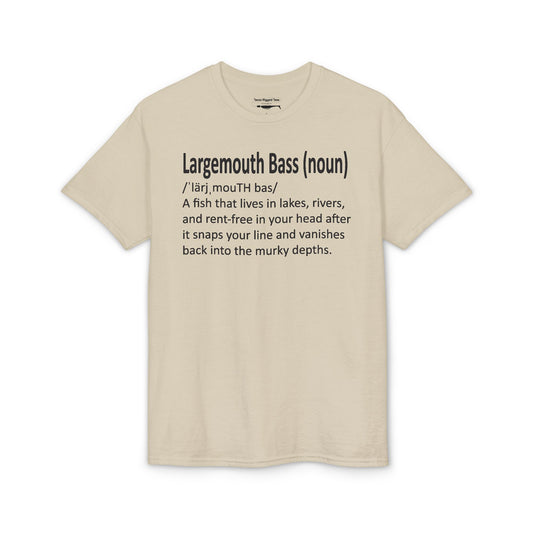 Largemouth Bass Defined — Unisex DryBlend® T-Shirt