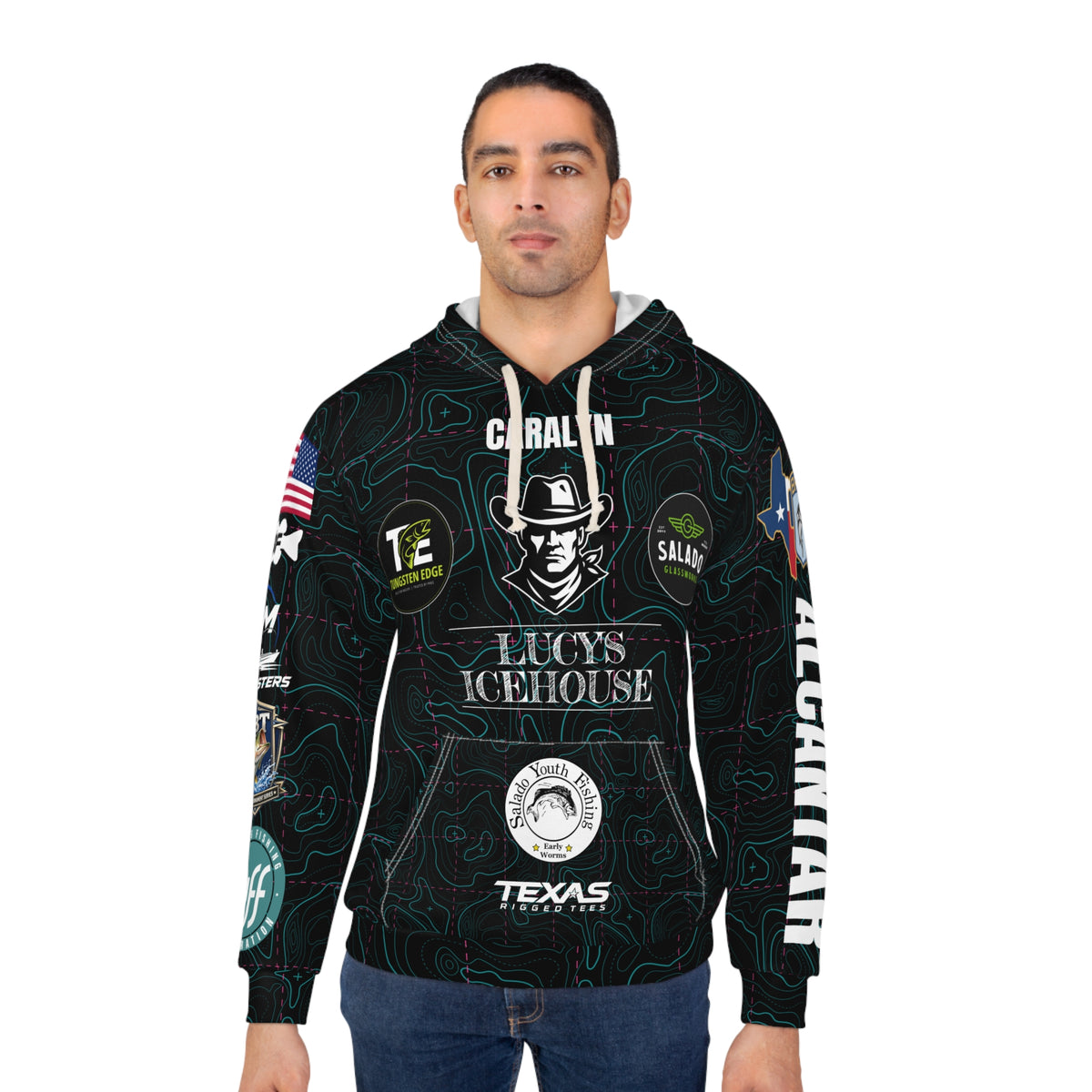 Caralyn Alcantar Black Jersey — Pullover Hoodie Sweatshirt