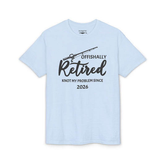 Offishally Retired — Unisex DryBlend® T-Shirt (Customizable)
