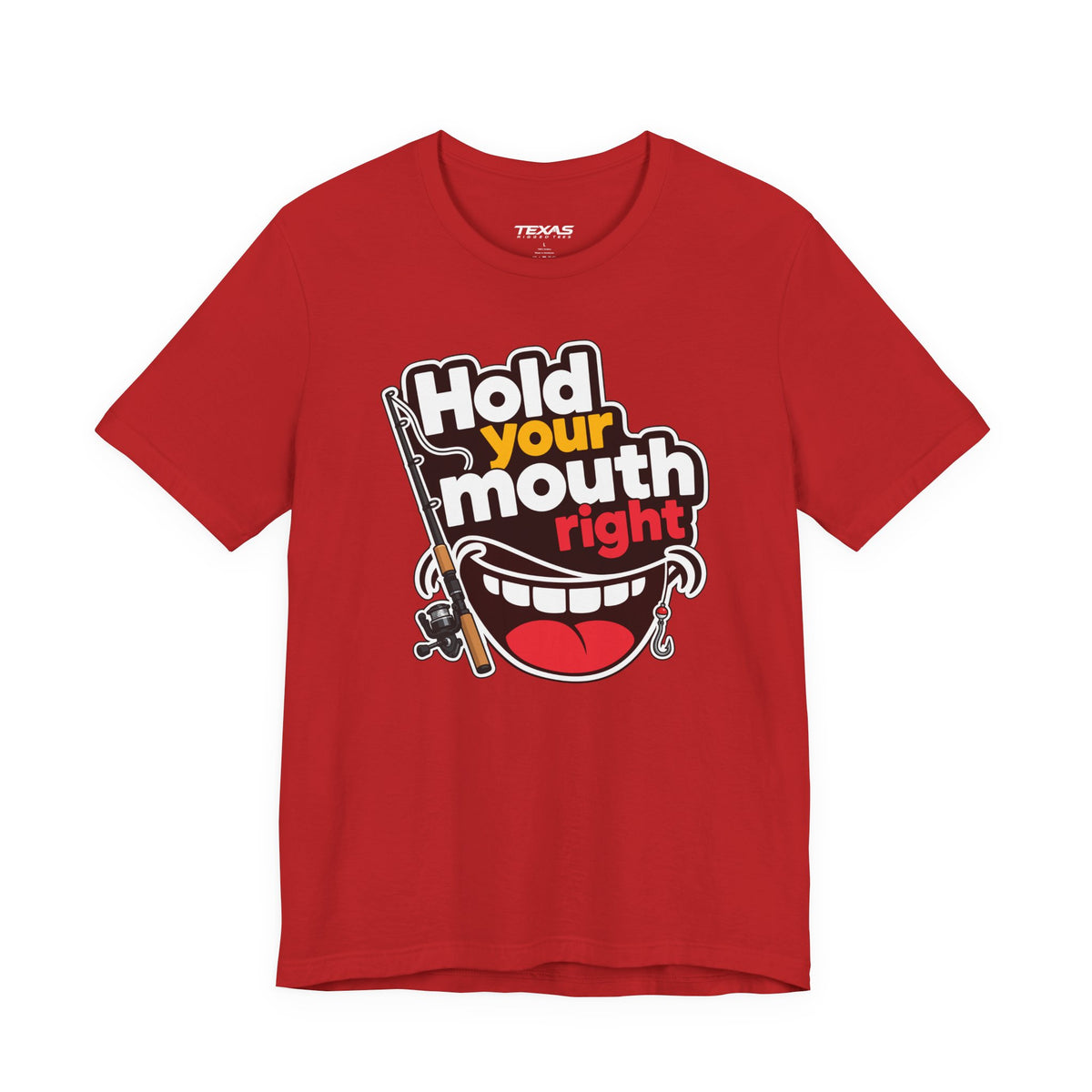 Hold Your Mouth Right — Unisex Cotton Tee