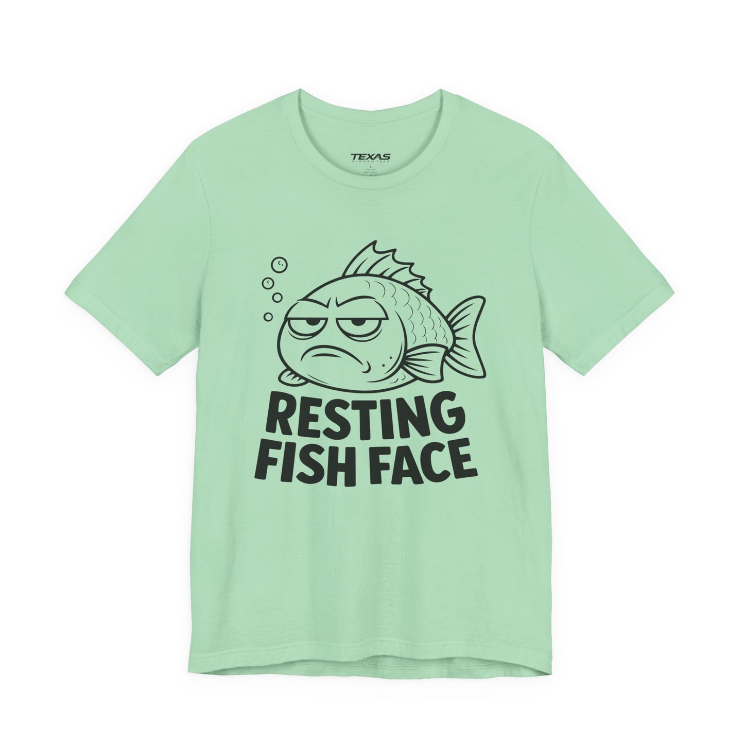 Resting Fish Face — Unisex Cotton Tee