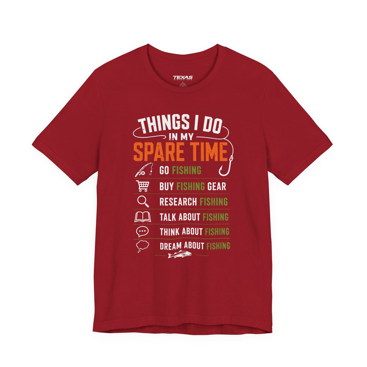 Things I Do in My Spare Time — Unisex Cotton Tee