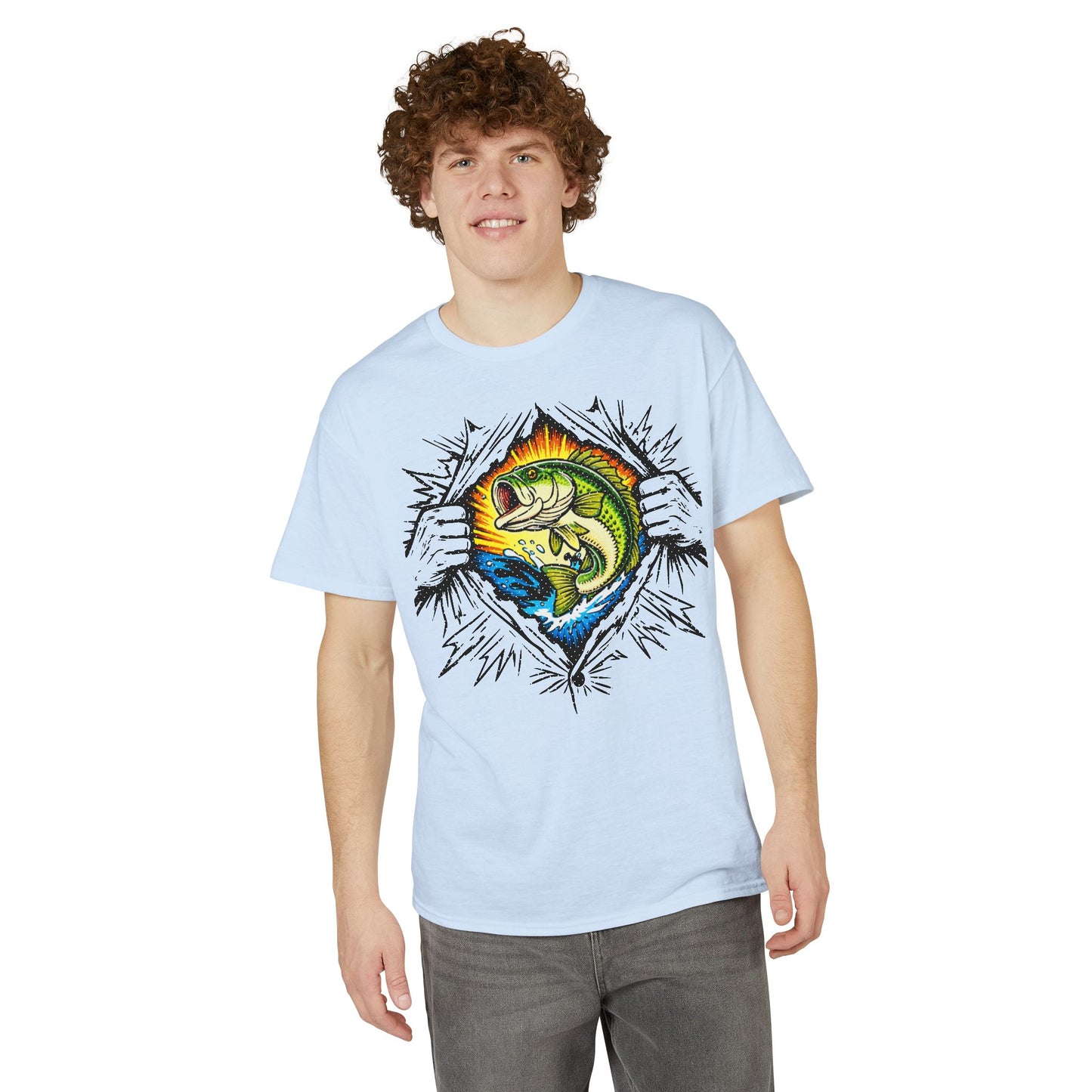 Fishing Is My Superpower — Unisex DryBlend® T-Shirt