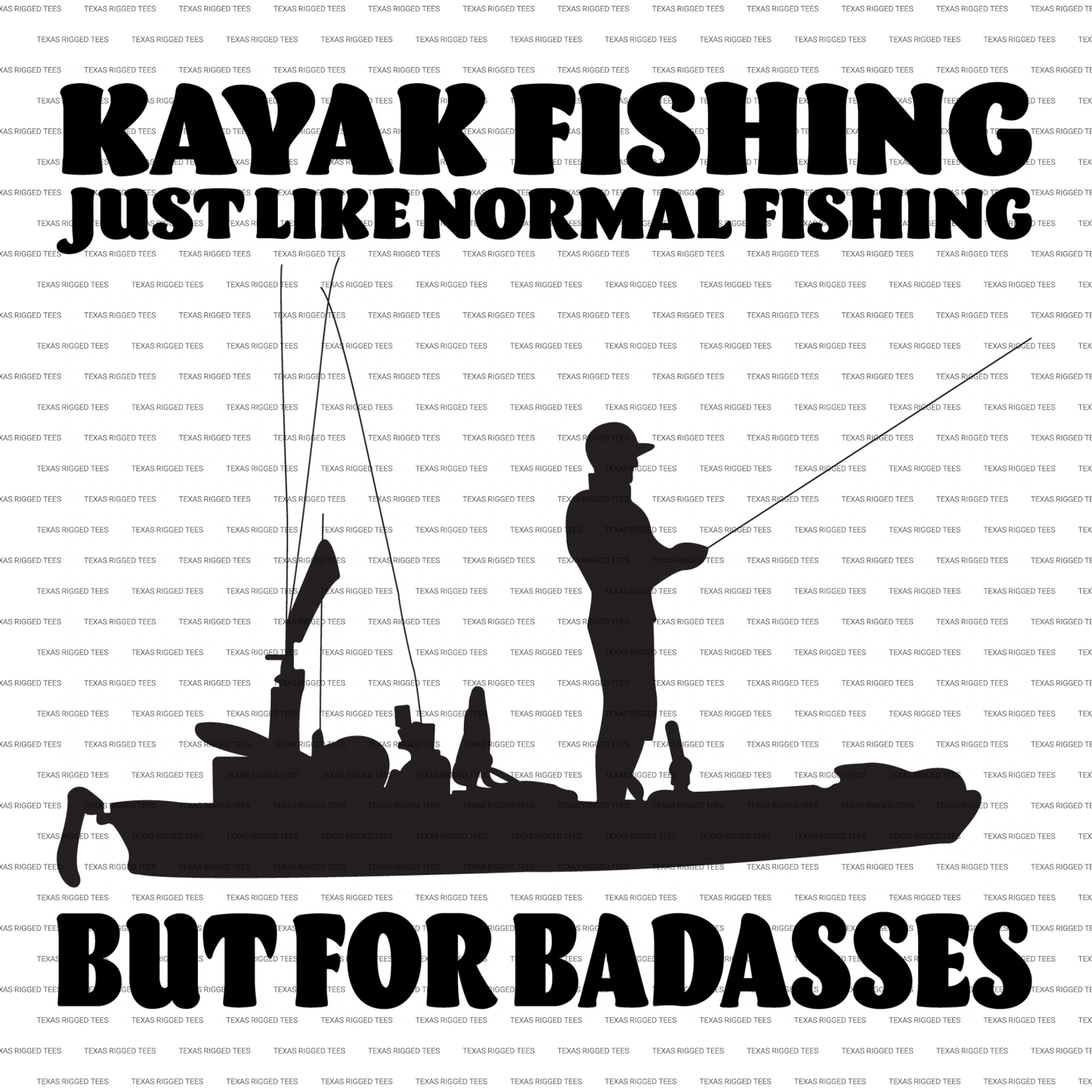 Kayak Fishing – Just Like Normal Fishing But for Badasses — Digital Download