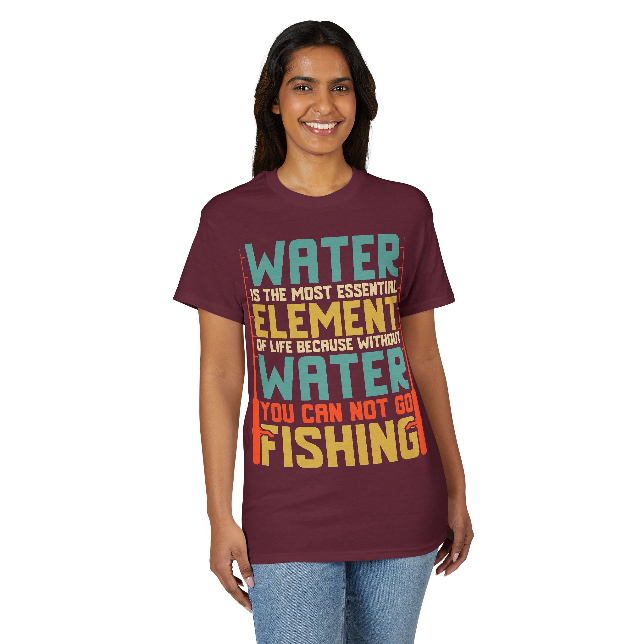 Water Is the Most Essential Element of Life — Unisex DryBlend® T-Shirt