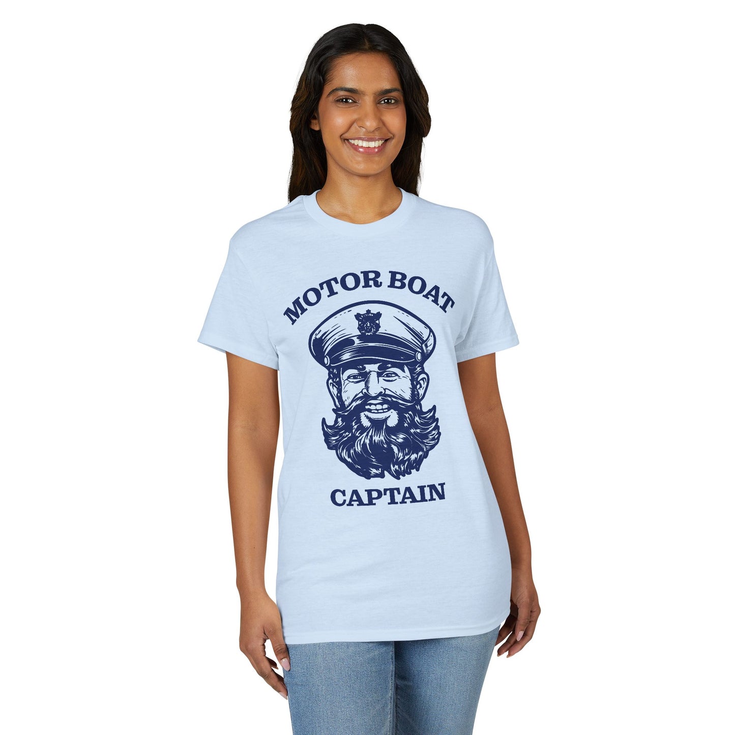 Motor Boat Captain — Unisex DryBlend® T-Shirt