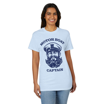 Motor Boat Captain — Unisex DryBlend® T-Shirt