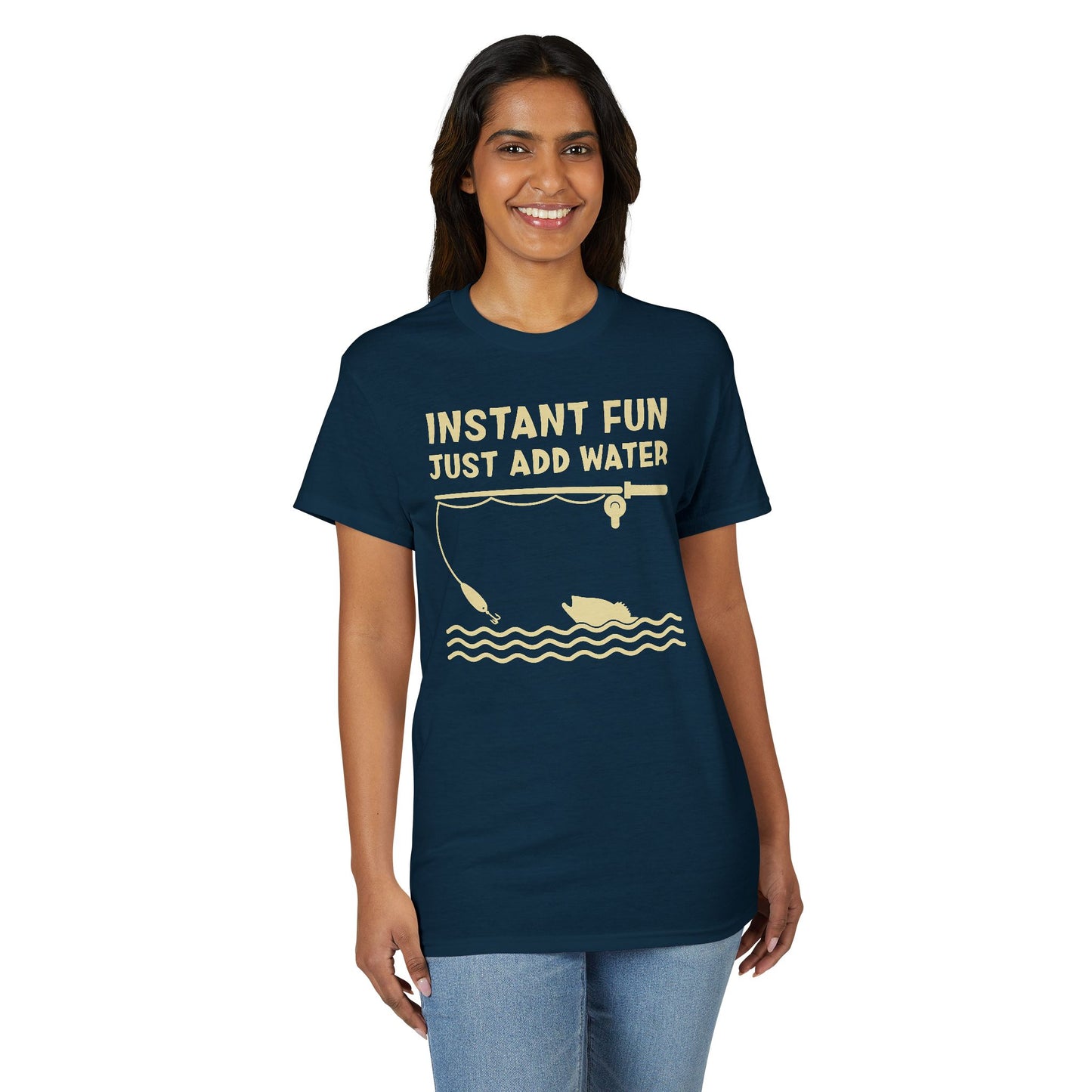 Instant Fun, Just Add Water — Unisex DryBlend® T-Shirt