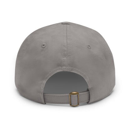 JMOC's Baseball Cap with Leather Patch (Rectangle)