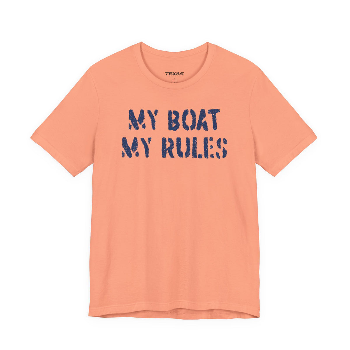 My Boat My Rules — Unisex Cotton Tee