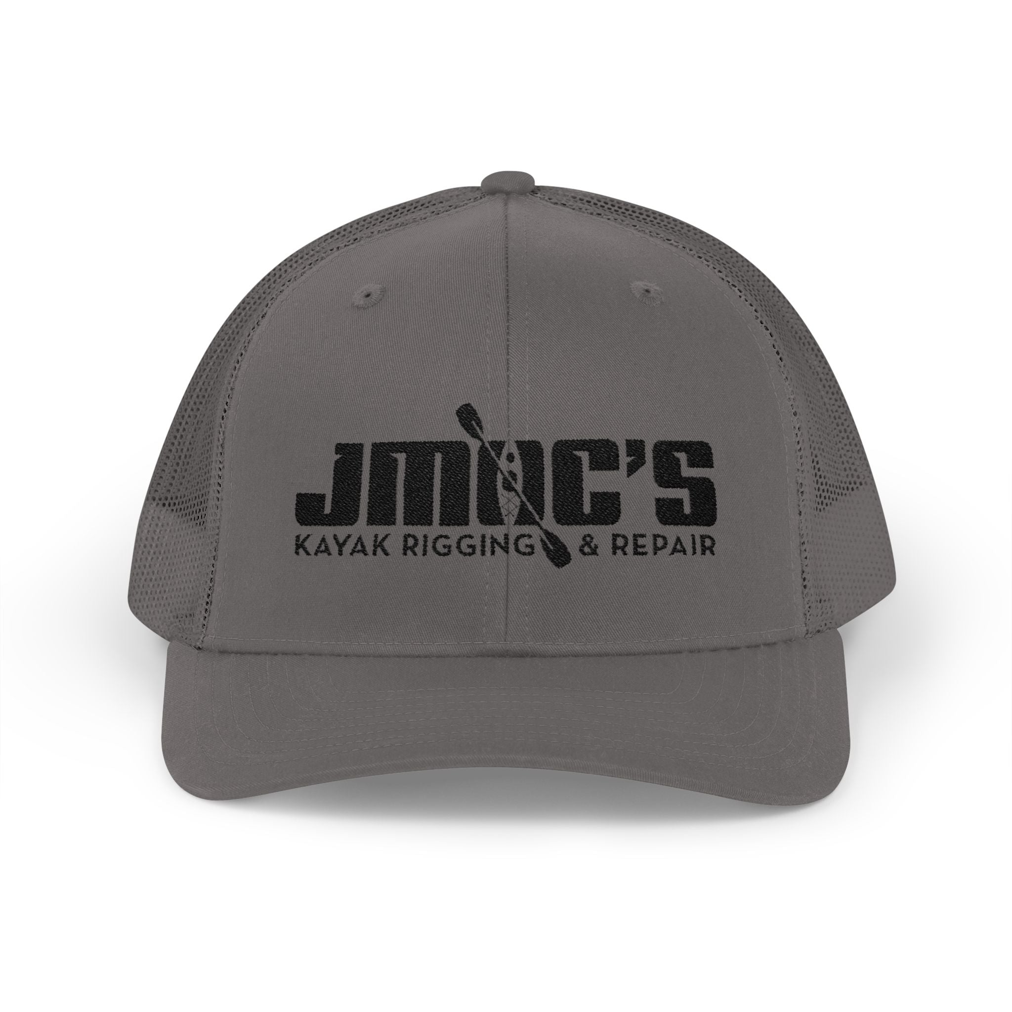 JMOC's Kayak Rigging & Repair (Dark Logo) — Embroidered Baseball Cap