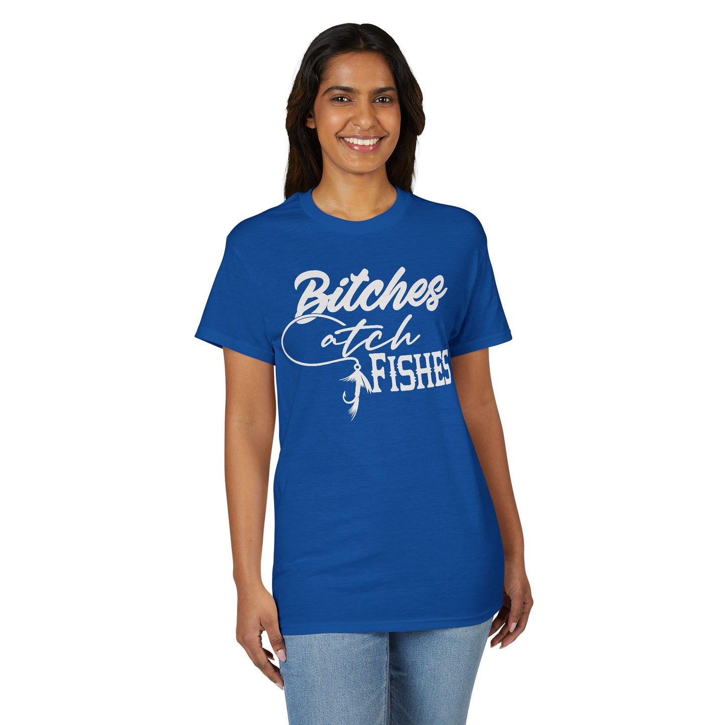 Bitches Catch Fishes — Unisex DryBlend® T-Shirt