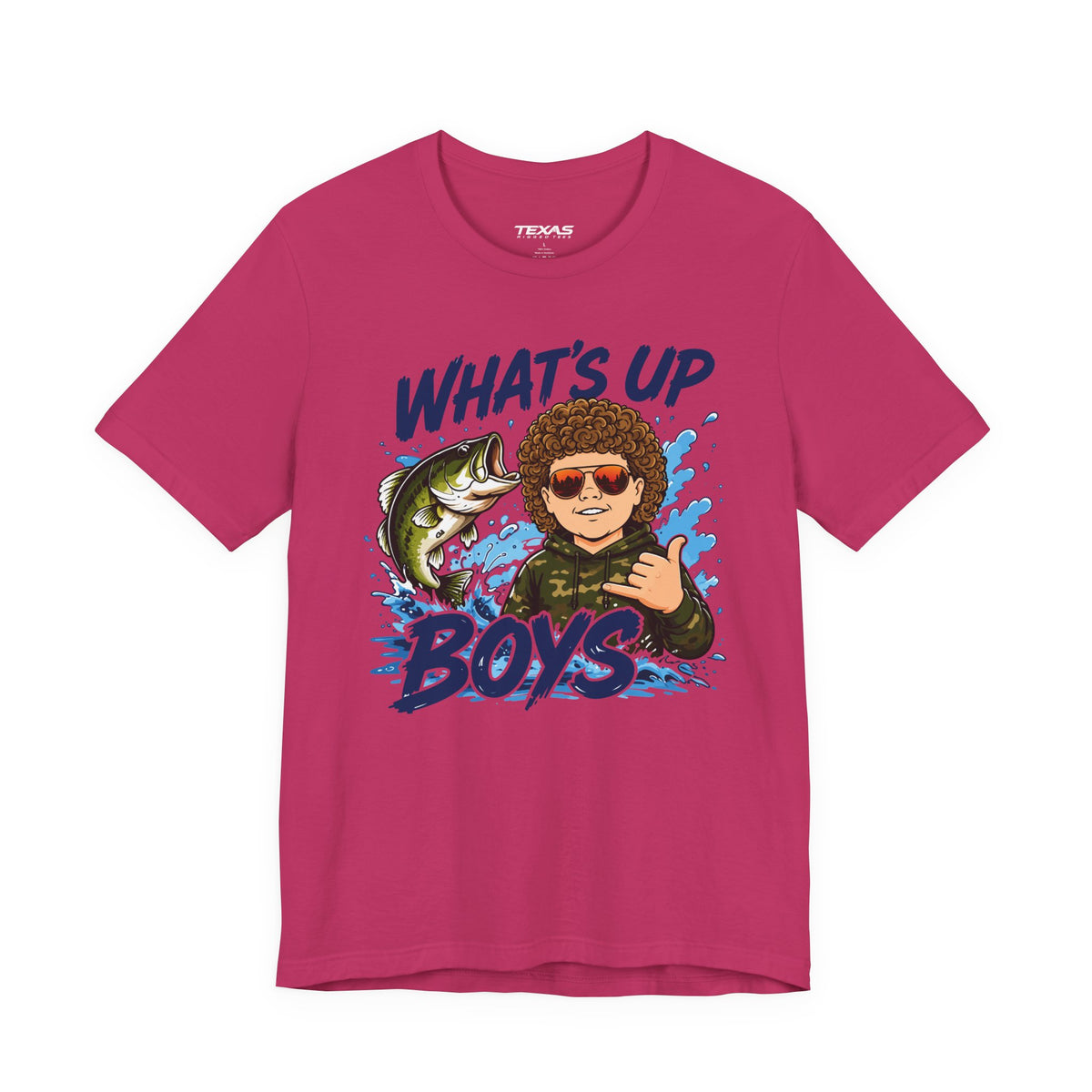 What’s Up Boys? Hang Loose — Unisex Cotton Tee