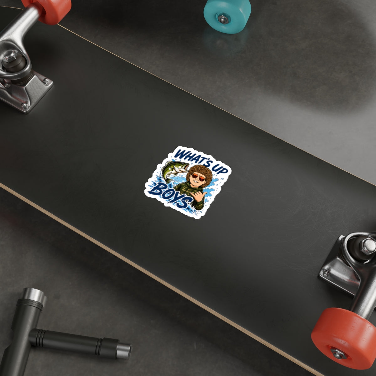What’s Up Boy's? Hang Loose — Die-Cut Decal