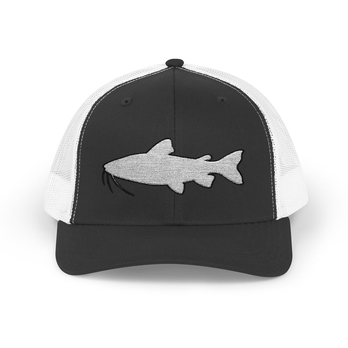 Catfish Silhouette — Embroidered Baseball Cap