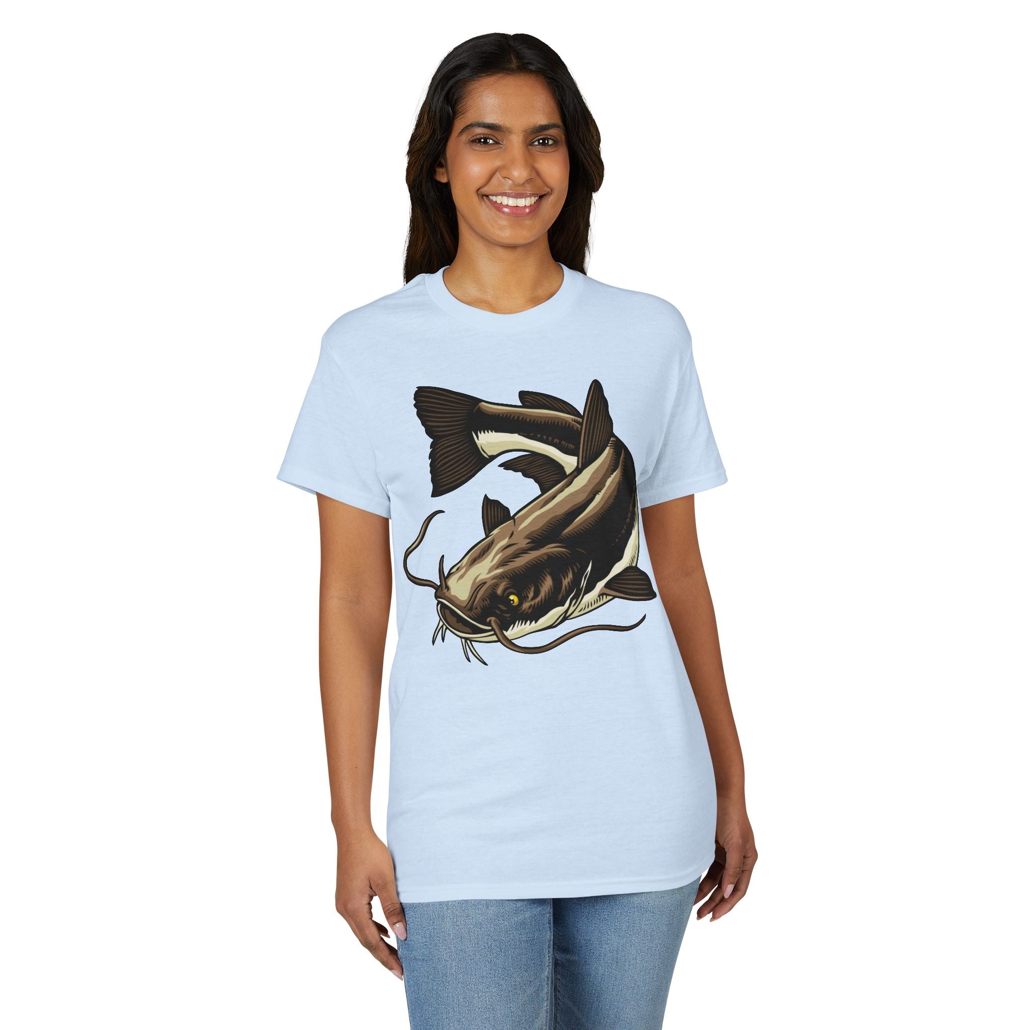 Mean Ol’ Catfish — Unisex DryBlend® T-Shirt