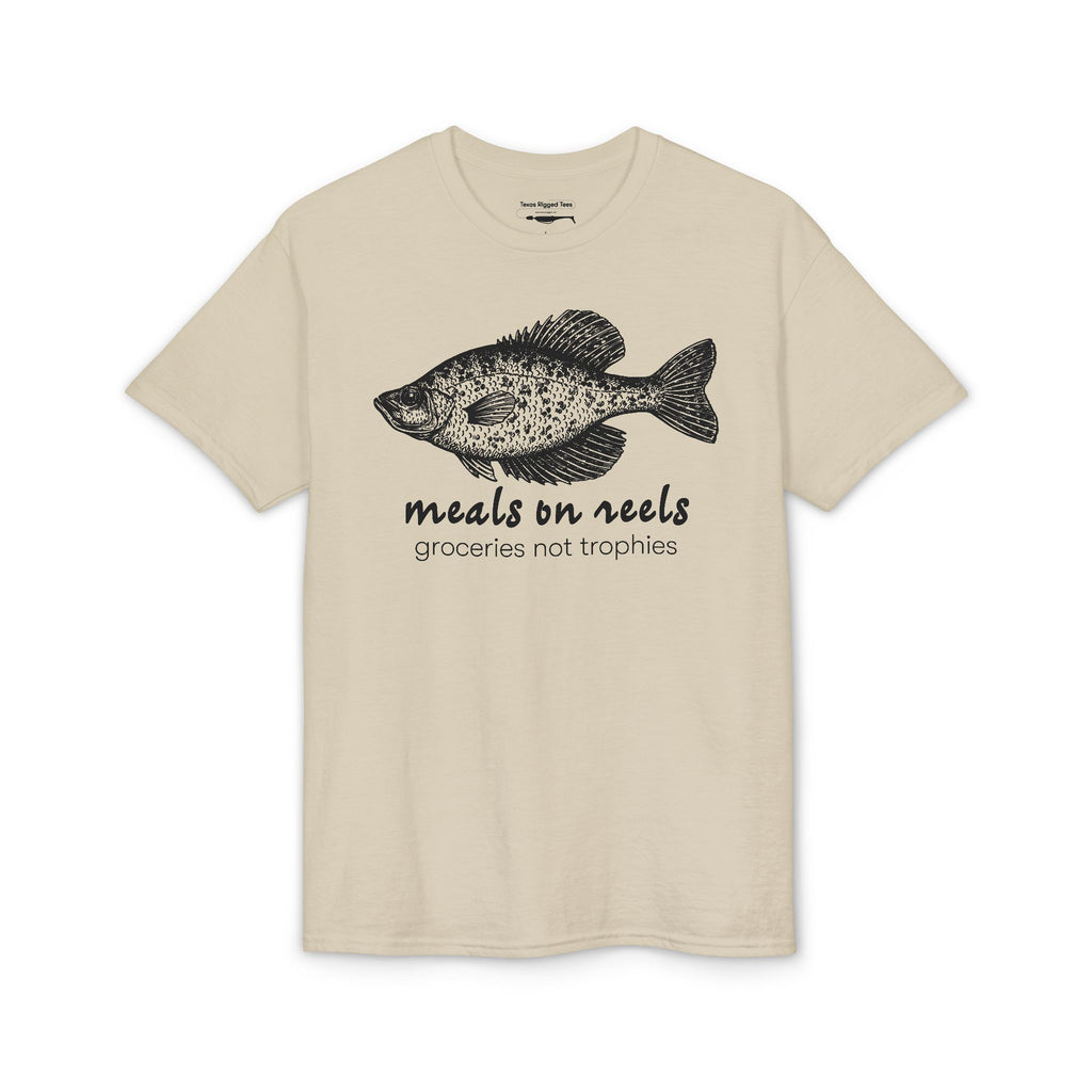 Meals on Reels: Groceries Not Trophies — Unisex DryBlend® T-Shirt
