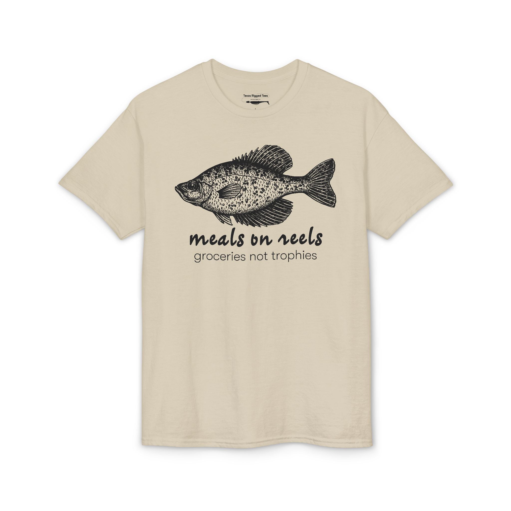 Meals on Reels: Groceries Not Trophies — Unisex DryBlend® T-Shirt