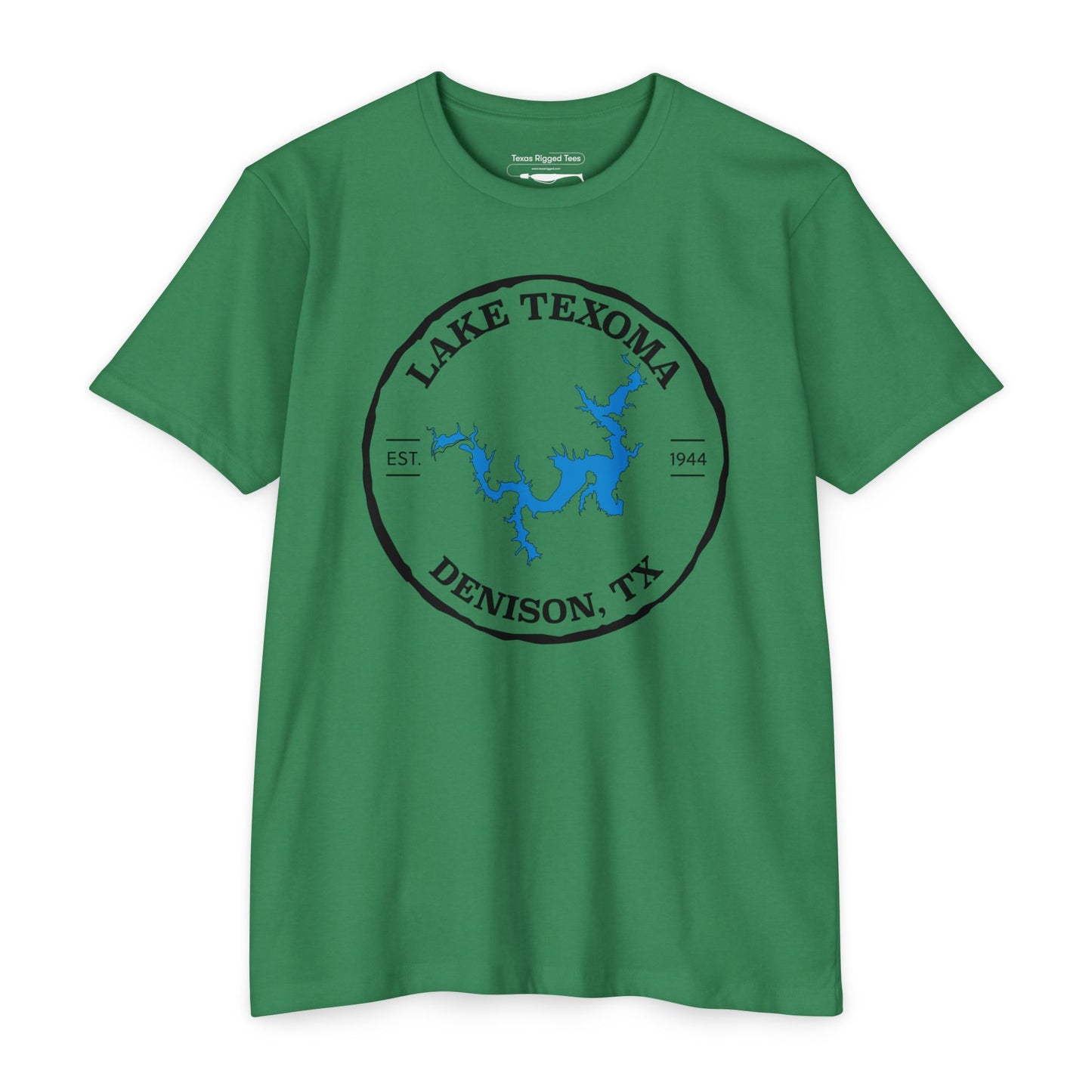 Lake Texoma — Unisex Cotton-Poly Blend T-Shirt