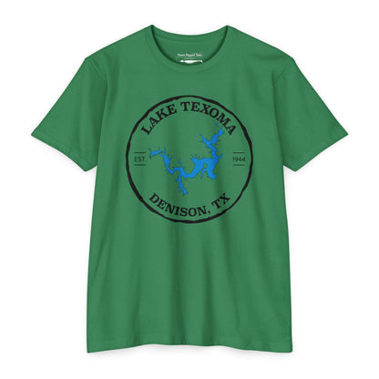 Lake Texoma — Unisex Cotton-Poly Blend T-Shirt