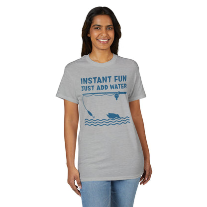 Instant Fun, Just Add Water — Unisex DryBlend® T-Shirt