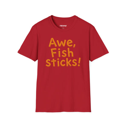 Awe, Fish Sticks! — Unisex Cotton Tee