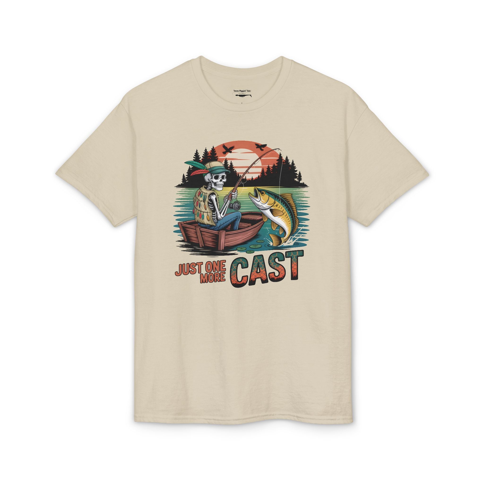 Just One More Cast — Unisex DryBlend® T-Shirt