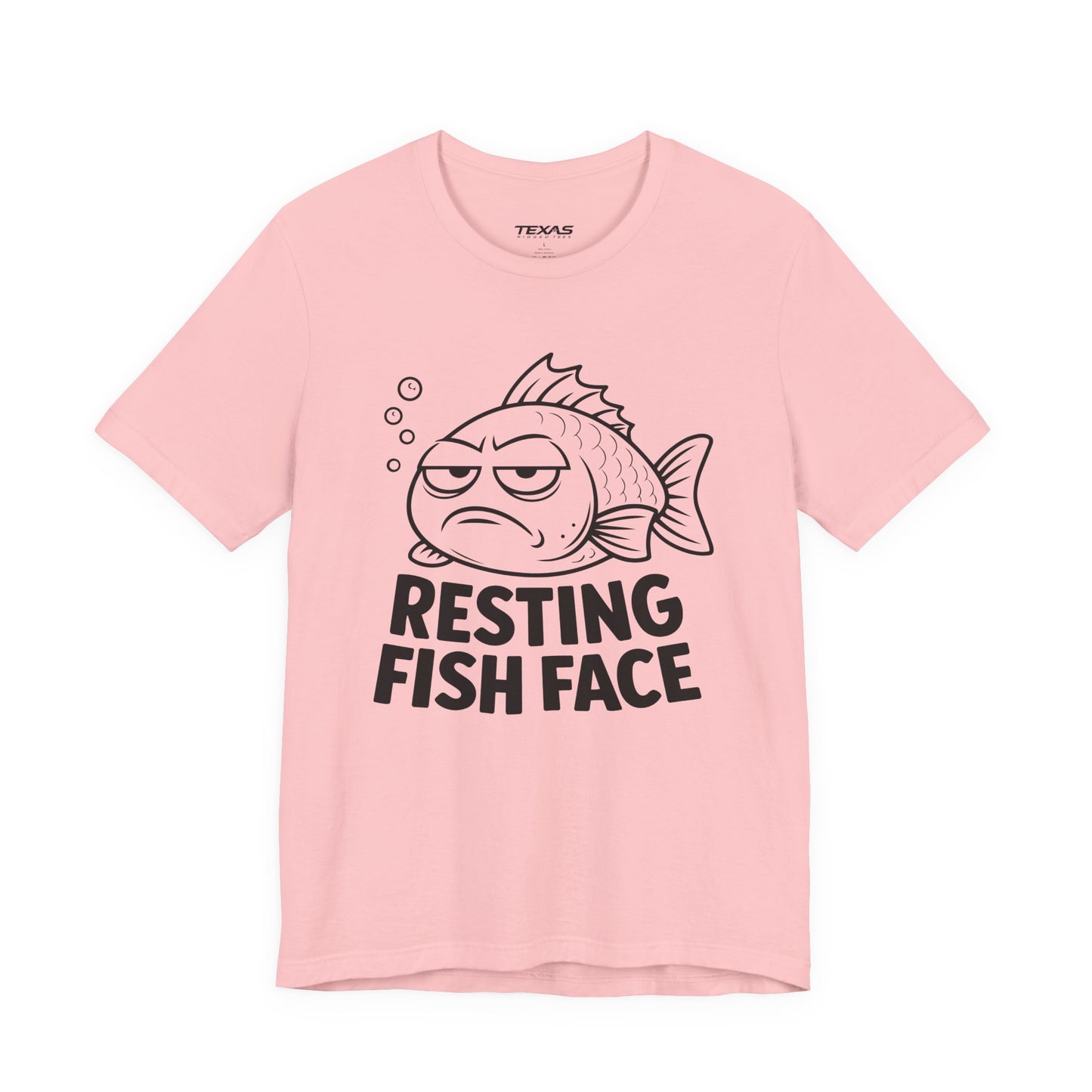 Resting Fish Face — Unisex Cotton Tee