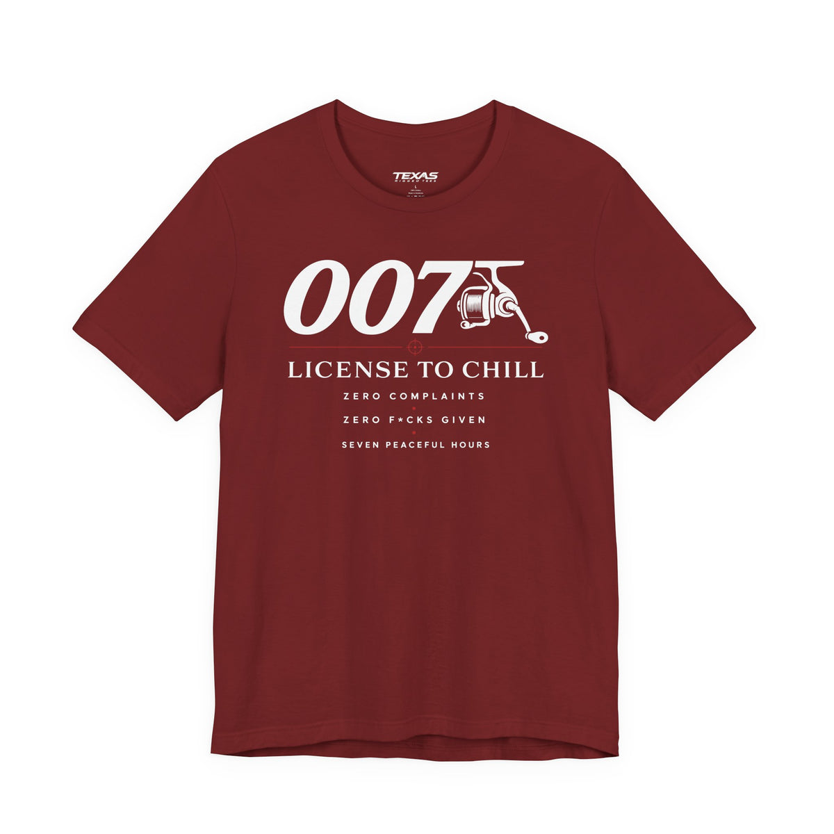 License to Chill — Unisex Cotton Tee
