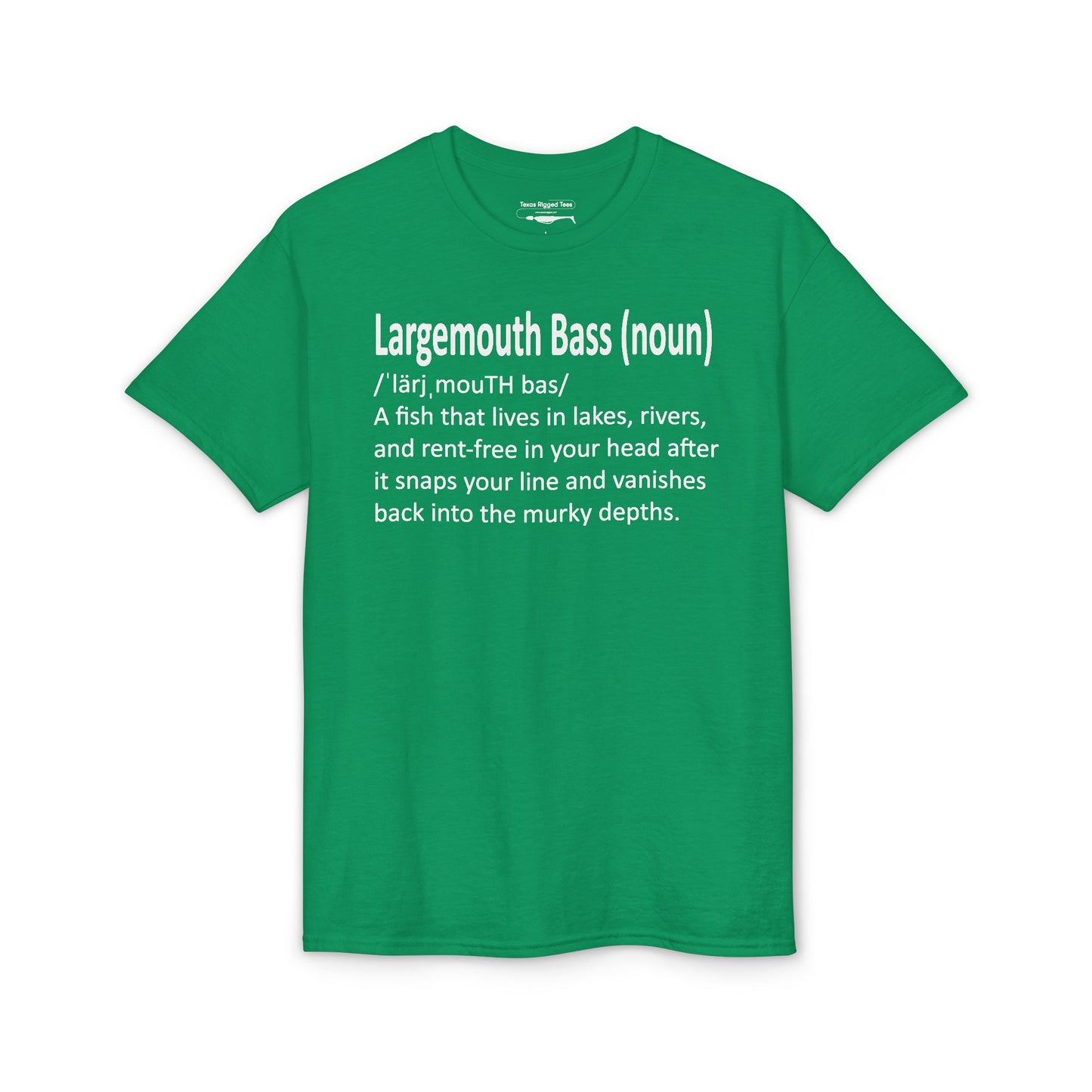 Largemouth Bass Defined — Unisex DryBlend® T-Shirt