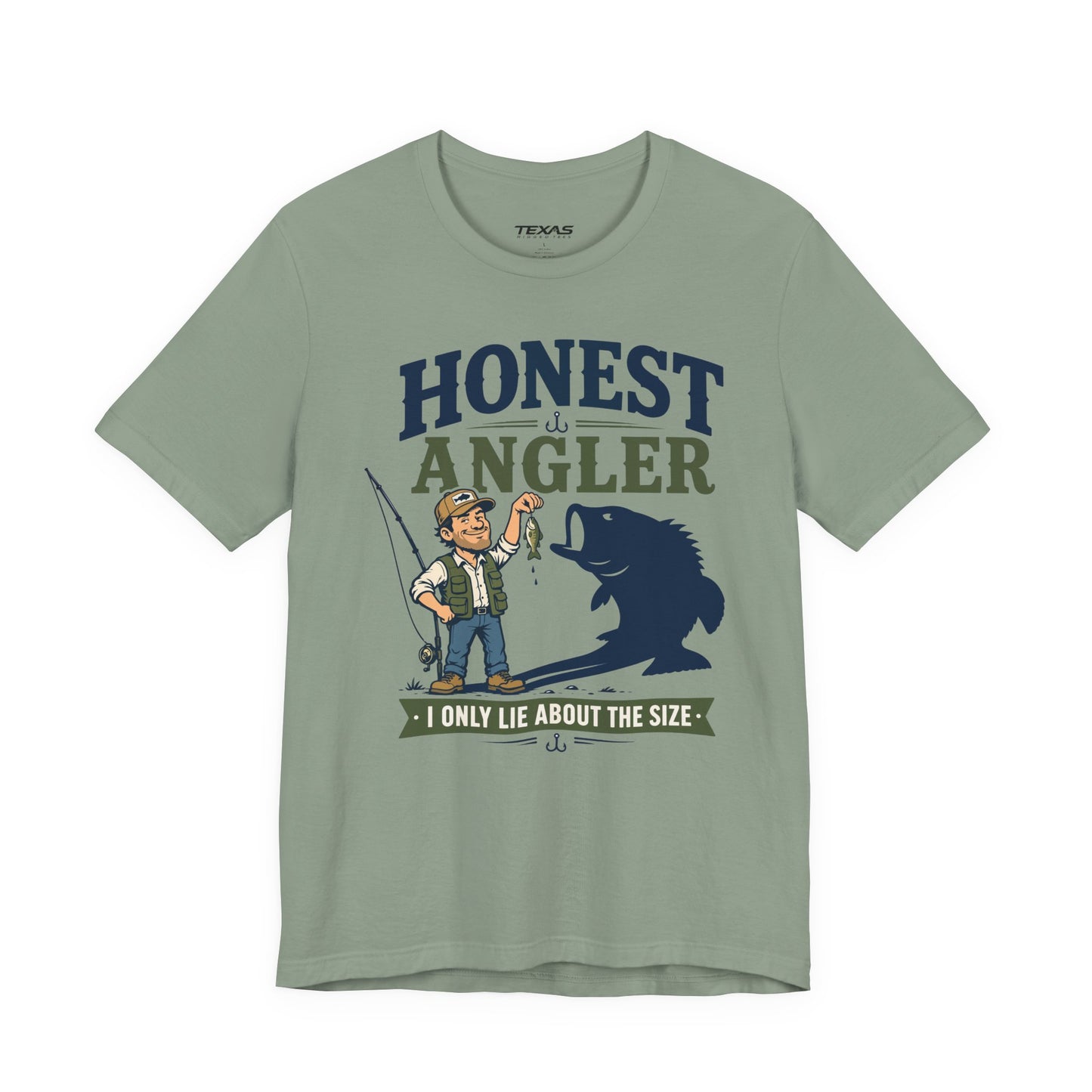 Honest Angler — Unisex Cotton Tee