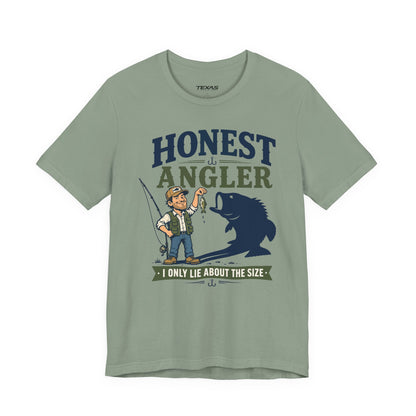 Honest Angler — Unisex Cotton Tee