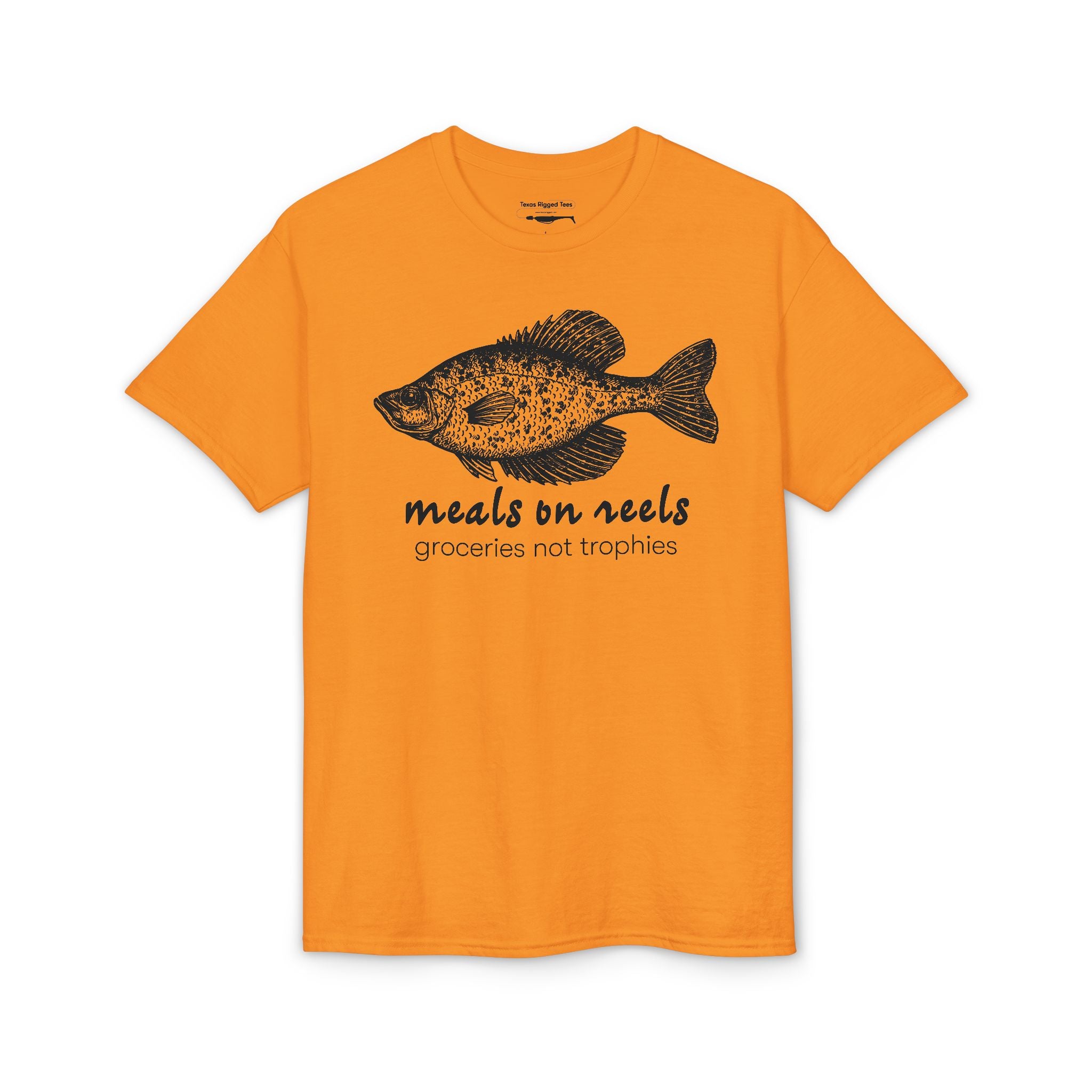 Meals on Reels: Groceries Not Trophies — Unisex DryBlend® T-Shirt