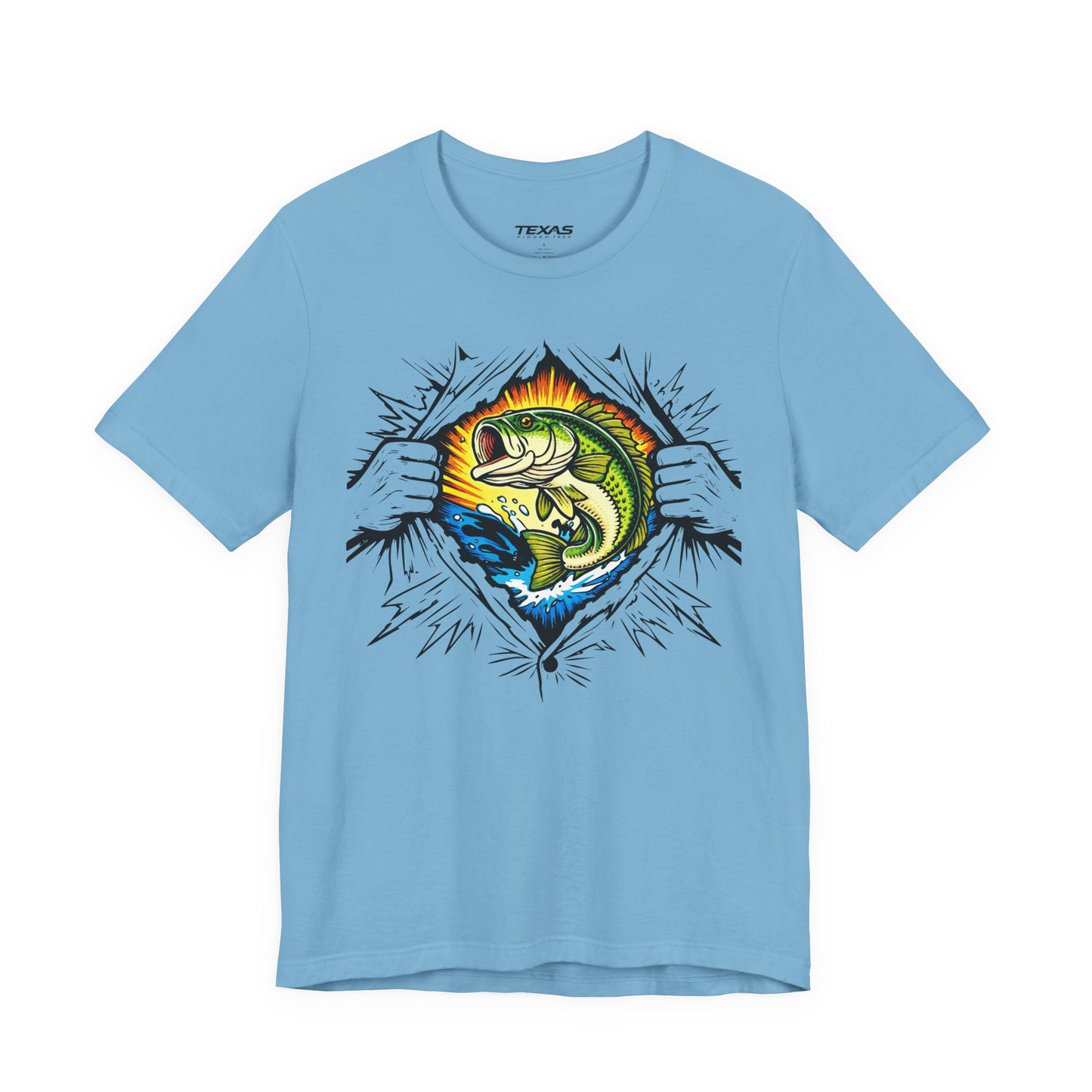Fishing Is My Superpower — Unisex Cotton Tee