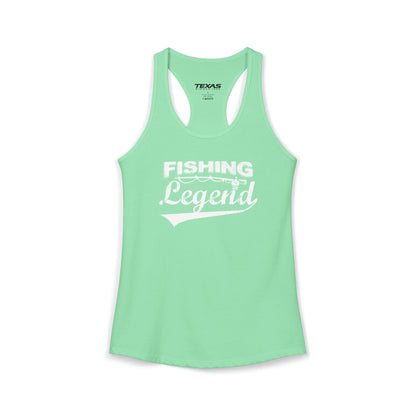 Fishing Legend — Women’s Racerback Tank