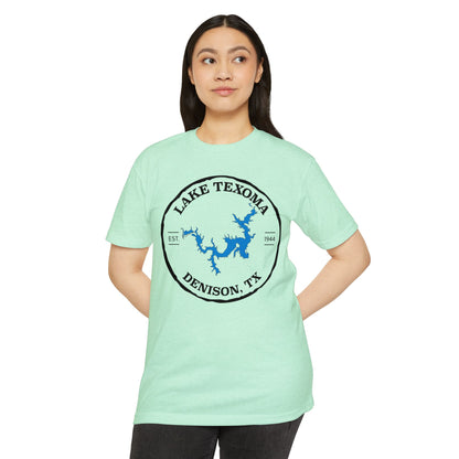 Lake Texoma — Unisex Cotton-Poly Blend T-Shirt