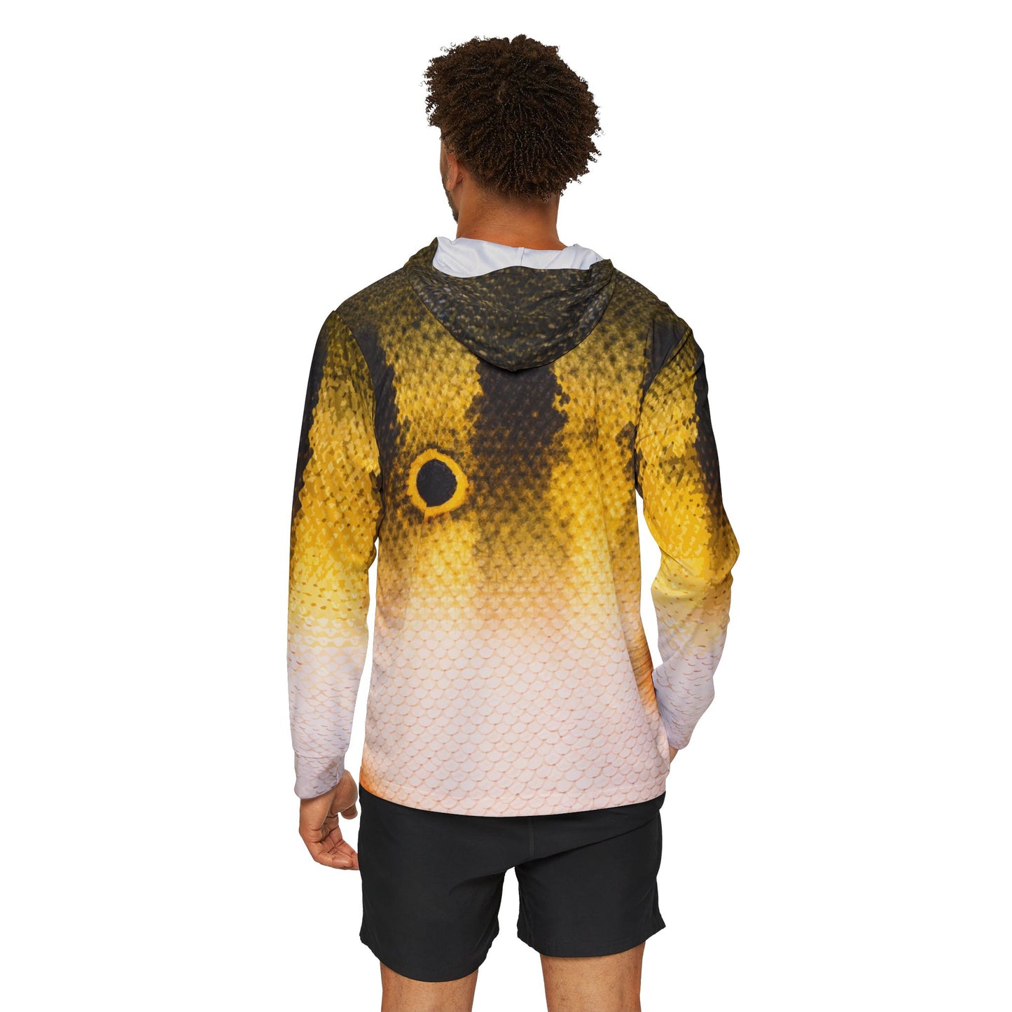 Peacock Bass — Unisex Fishing Pullover Hoodie (SPF 50+)