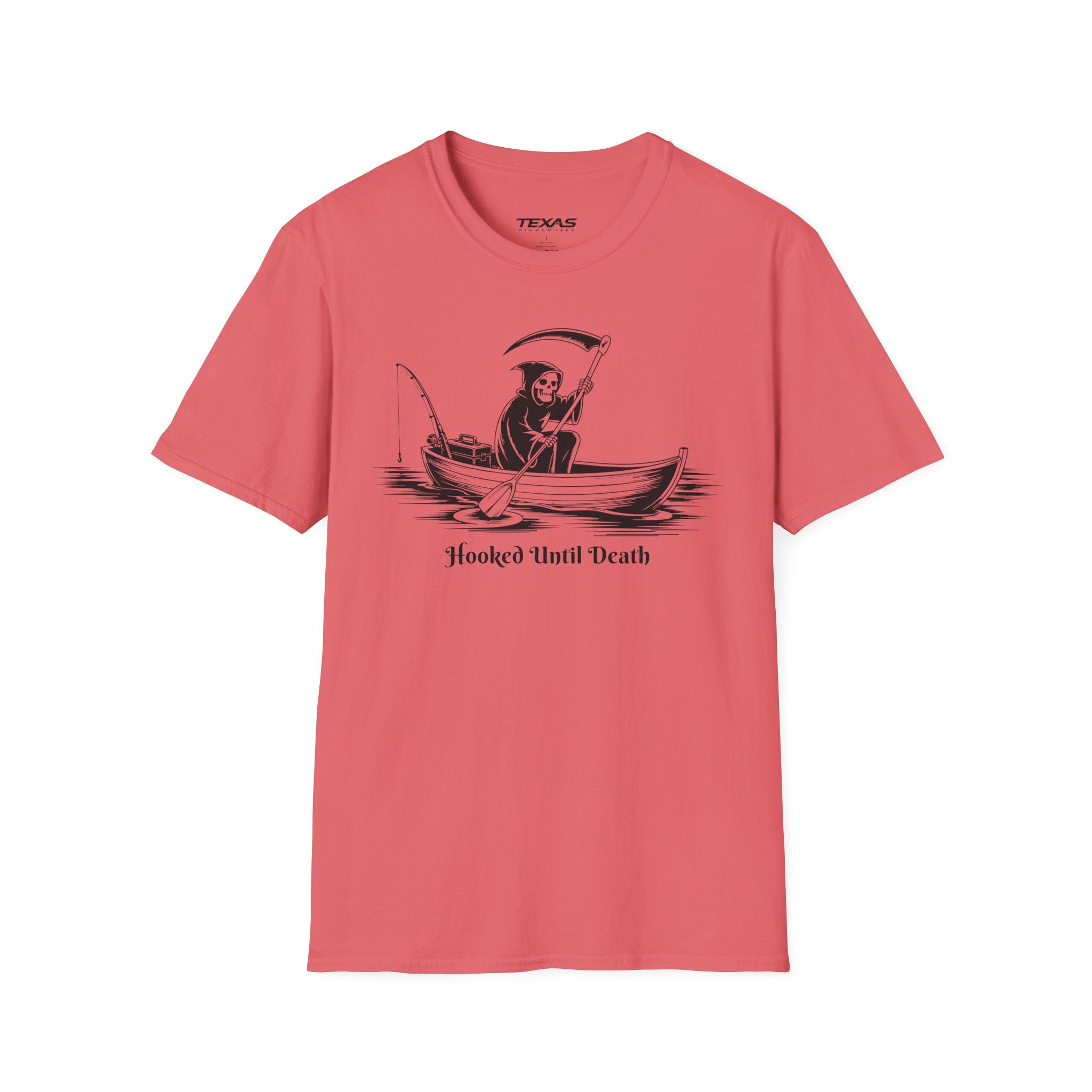 Hooked Until Death — Unisex Cotton Tee