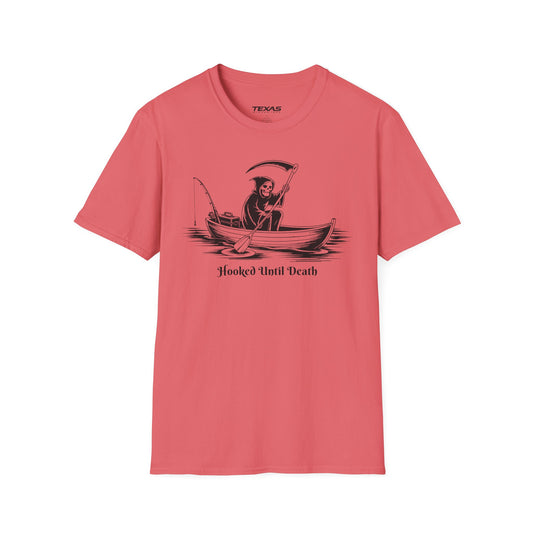 Hooked Until Death — Unisex Cotton Tee