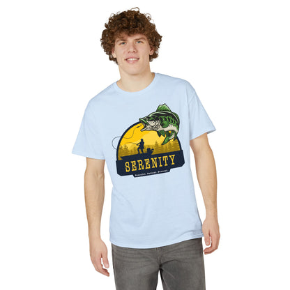 Serenity: Peaceful. Patient. Present. — Unisex DryBlend® T-Shirt
