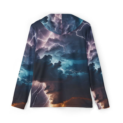 Lightning — Unisex Fishing Pullover Hoodie (SPF 50+)